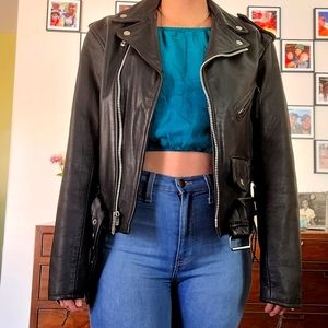 Vintage motorcycle jacket